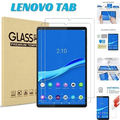2 x TEMPERED GLASS Screen Protector Cover for Lenovo Tab M8 4th Gen 8.0" TB300 - Image 1 of 4