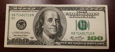 Series 2006 A ~ US One Hundred Dollar Bill $100 ~ New York - KB 71451719 R - Image 1 of 4