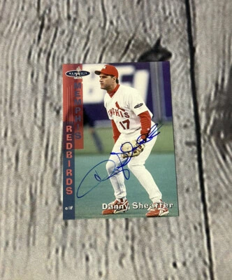 1998 Memphis Redbirds Grandstand #22 Danny Sheaffer Signed Auto Baseball Card - Image 1 of 2