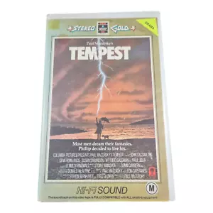 Tempest - VHS - estéreo dorado - Imagen 1 de 5