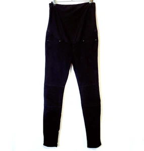H&M Mama Umstandsjeans Größe M über Bauch gerippt Knie Skinny Jegging - Bild 1 von 15