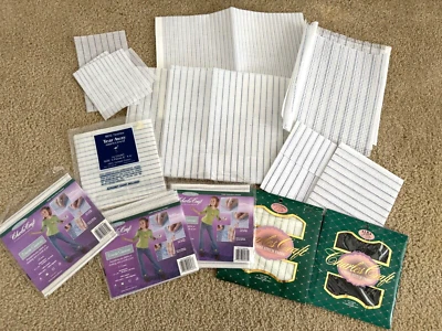 5 Cross Stitch Waste Fabric Charles Craft 10, 14, 8.5 Count 12X18” + Scraps - Image 1 of 4