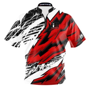 NEW I AM Bowling™ Abstract Rift Bowling Jersey Sizes S-4XL Moisture-Wicking - Picture 1 of 16