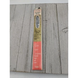 Vintage J&P Mäntel Halsöffnung Metall Reißverschluss 20" Nurgrey Grau 23-A - Bild 1 von 4