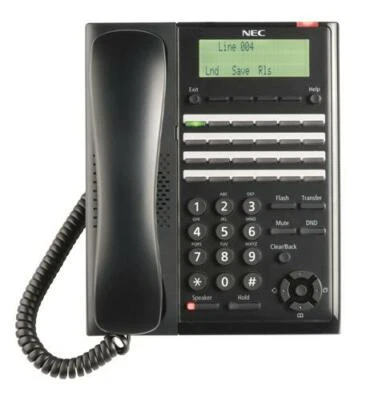 NEC BE117452 SL2100 Digital 24-Button Telephone (Black) (NEW) - Image 1 of 2