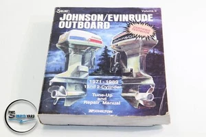 Johnson-Evinrude Outboard Volume II 1971-1989 1 and 2-Cylinder Seloc Publication - Imagen 1 de 4