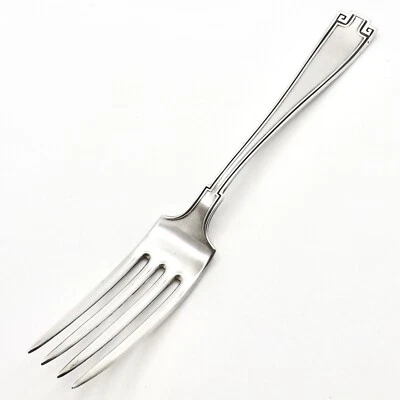 Tenedor de cena Gorham plata esterlina llave griega etrusca 1913 7 pulgadas 40 gr Foto 1 de 4