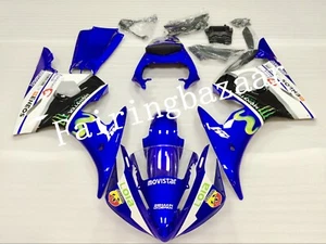 Fit for YZF 2003-04 R6 2006-09 R6S Movistar Blue White ABS Injection Fairing Kit - Picture 1 of 4