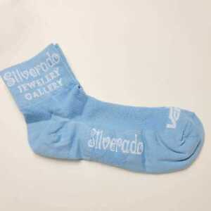 5 Pairs Of Verge Large Silverado 3'' Cuff Blue Cycling Socks