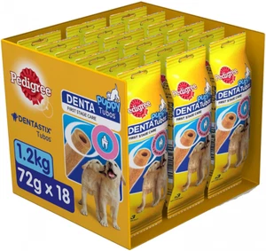 54 x Pedigree Puppy Denta Tubos 18 x 3 packs - Picture 1 of 6