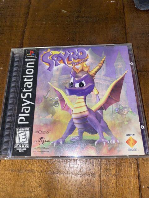 SPYRO THE DRAGON-PLAYSTATION 1-JOGO ZERADO(5/) 