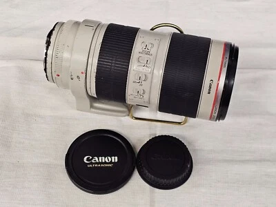 Canon Ultrasonic Zoom Camera Lens 1:2.8 L IS II USM 70-200MM EF Mount Japan - Image 1 of 4