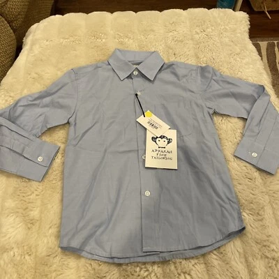 Camisa de vestir azul Appaman para niños talla 6 Foto 1 de 4