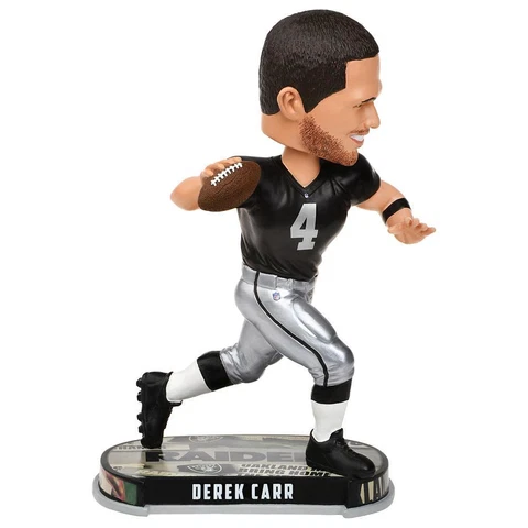 Derek Carr Oakland Raiders Headline Special Edition Bobblehead NFL Football Cover