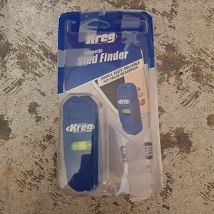 KREG Magnetic Stud Finder with Hi-Viz Level Model KMM100 Blue - Picture 1 of 7