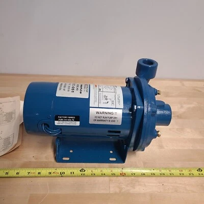 Unitra EC-051 EC Cast Iron Centrifugal Pumps, 1/2 Hp. 115/230 V, 1 Ph 3850  RPM - Image 1 of 4
