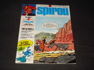 JOURNAL DE SPIROU N°1868 +SUPPLÉMENT TILLIEUX L'HOMME INVISIBLE - Picture 1 of 1