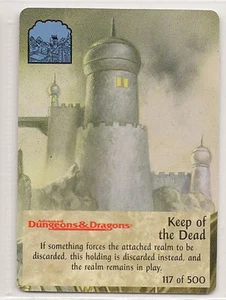 Spellfire 4th Edition Card M/NM 117/500 Keep of the Dead - Picture 1 of 1