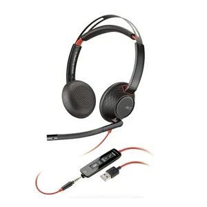 Poly Plantronics USB-A oder 3,5 mm Blackwire C5220 On Ear Kabelgebunden Headset - Bild 1 von 1