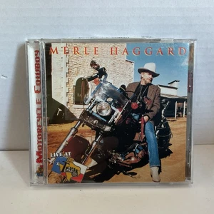 Merle Haggard – Motorcycle Cowboy Live at Billy Bob's Texas CD Smith 2000 VG+ - Imagen 1 de 4