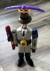 VINTAGE!! 1999 INSPECTOR GADGET 14" ACTIONFIGUR - KOMPLETT MIT UHRENGÜRTEL!! - Bild 1 von 7