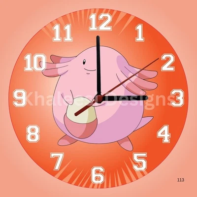 Exclusive Pokémon #113 Chansey First Gen Wall Clock - Image 1 of 3