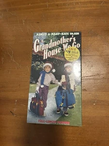 Mary Kate & Ashley Olsen VHS To Grandmother's House We Go 1993 Christmas Movie - Foto 1 di 4