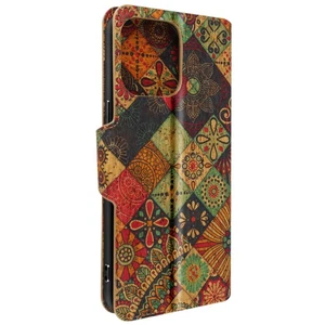 Funda de corcho para iPhone 14 Pro tarjetero bivalvo Soporte Bohemia - Imagen 1 de 6