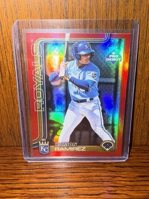 Topps 2025 Pro Debut Ramon Ramirez /10 #PD-73 Top Royals Prospect 🔥🔥 - Image 1 of 2