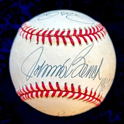 "Big Red Machine" Cincinnati Reds National League Signed (5) Baseball. PSA - Image 1 of 4