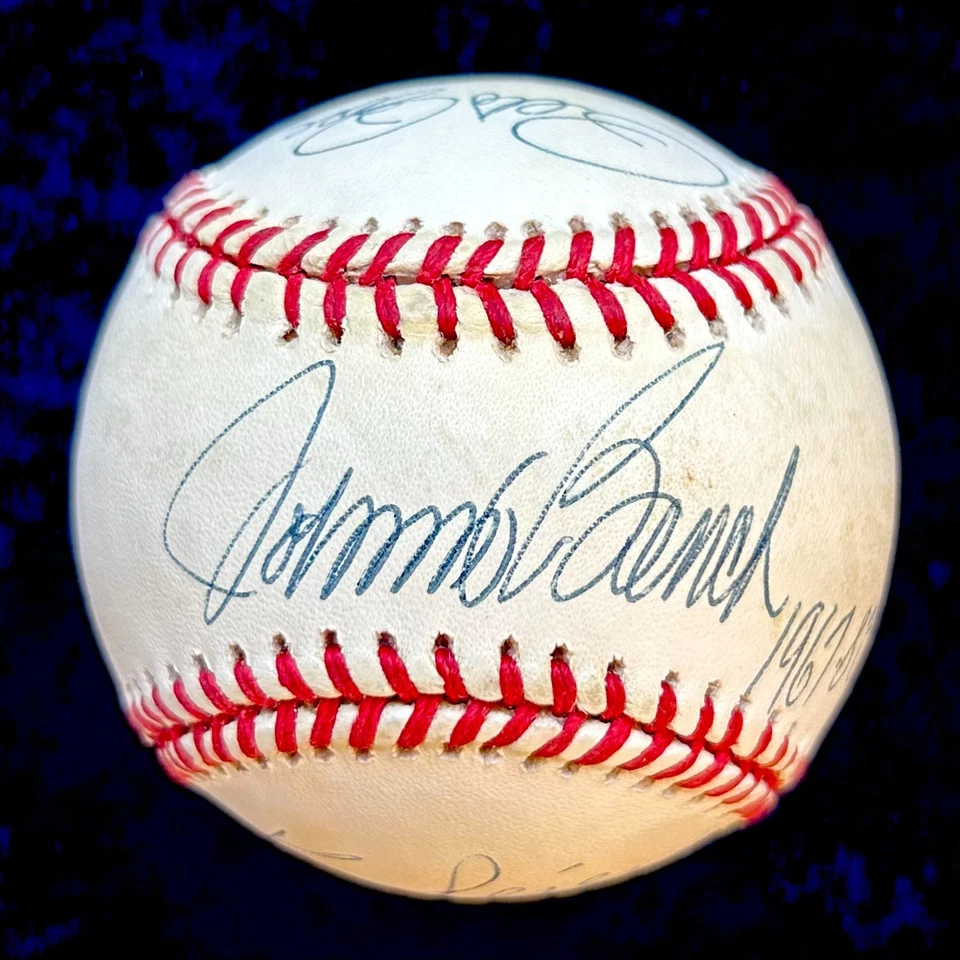 "Big Red Machine" Cincinnati Reds National League Signed (5) Baseball. PSA - Image 1 of 4