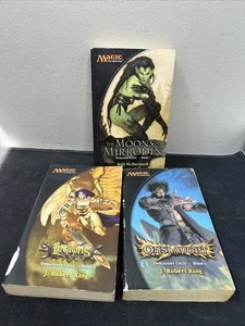 Magic the Gathering Onslaught Cycle 3 Book 1-2 & Book 1 Mirrodin Cycle - Picture 1 of 5