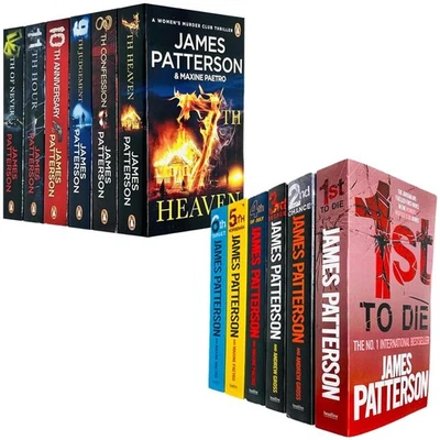 Women's Murder Club by James Patterson: Books 1-12 Collection Set - Fiction - PB - Image 1 of 4