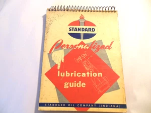Standard Oil personalisierte Schmieranleitung, um 1951 gebraucht - Bild 1 von 4