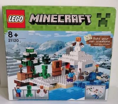Lego Minecraft 21120 The Snow Hideout - 2015 2017 Rare Scellé Sealed - Photo 1/4