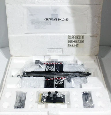 Bachmann HO E-Z Track-Hawthorne Village 14-09121-085 RR Railroad Crossing NIB - Image 1 of 3