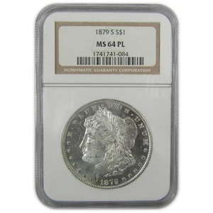 1879 S Morgan Dollar MS 64 PL NGC Silver Proof-Like $1 Coin SKU:I19878 - Picture 1 of 4