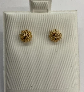 Ohrringe 14 Karat Gelbgold - Bild 1 von 5