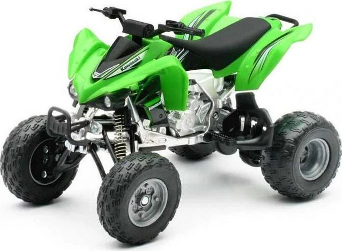 2012 川崎 KFX 450R 绿色全地形车 1: 12 比例压铸模型全新 Ray 57503 出品 — 第 1/4 张图片