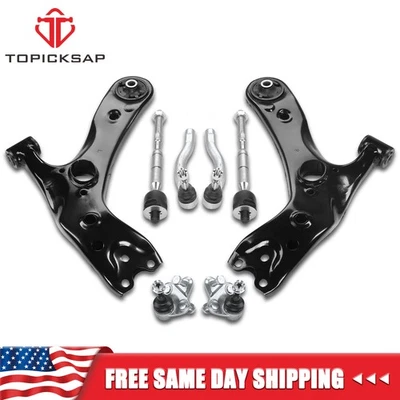 8x Brazos de control inferiores de suspensión delantera para Toyota Prius 2010-2015 enchufables CT200h Foto 1 de 4