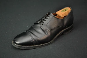 Allen Edmonds Shoes Black Leather Madison Avenue 10.5 Ave 20325C - Picture 1 of 5