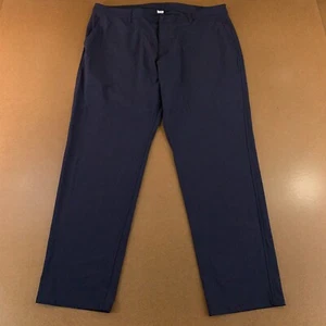 FootJoy Mens Size 42 x 32 Navy Blue Performance Knit Golf Pants - Picture 1 of 14