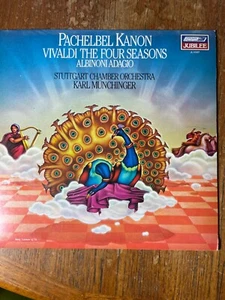 Kanon / The Four Seasons / Adagio Stuttgart Chamber Orchestra LP Vinyl 1973 - Picture 1 of 7