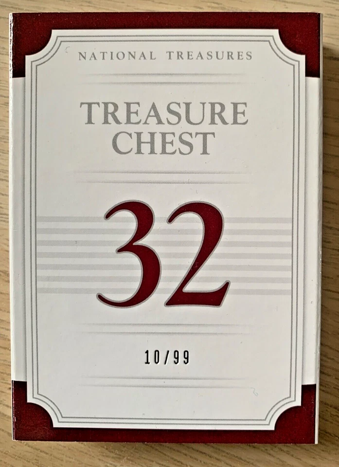 2017 National Treasures 32 player patch treasure chest #ed /99! AARON JUDGE RC - Image 1 of 4