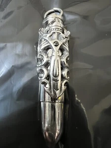 Edelstahl Kugel Halskette zum Öffnen Kreuz Anhänger Kette Amulett Urne Andenken - Bild 1 von 3