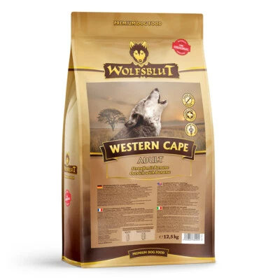 Wolfsblut Adult Western Cape - Strauß und Banane Trockenfutter 12,5 kg - Bild 1 von 3