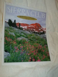 NIB Cnd 2012 Sierra Club Wilderness Wall Calendar Nature Vistas Environmental Mb - Picture 1 of 3