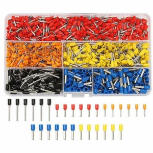 Cable Wire Connector Electrical Tube Terminals Pre-Insulated Crimping Sleeve - Picture 1 of 23