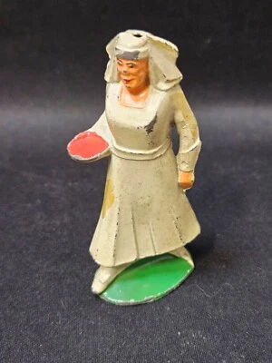 Vintage Barclay Manoil Lead Military Aid Catholic Field Nurse NUN? - Image 1 of 4