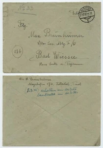 116467 - Carta postal de campaña - Mayrhofen 9.3.1944 a Bad Wiessee - Imagen 1 de 1